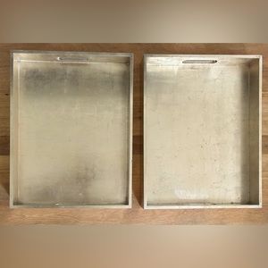 West Elm Lacquer Trays (14”x18”)